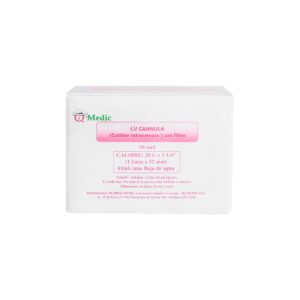 CATETER ROSADO 20G 1 1-4 BOTICA IQMEDIC