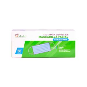 MASCARRILLA FACIAL AZUL BOTICA IQMEDIC